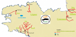 Salmon in Brittany and Lower Normandy - Rivers