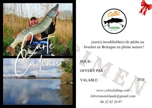 carte cadeau peche brochet